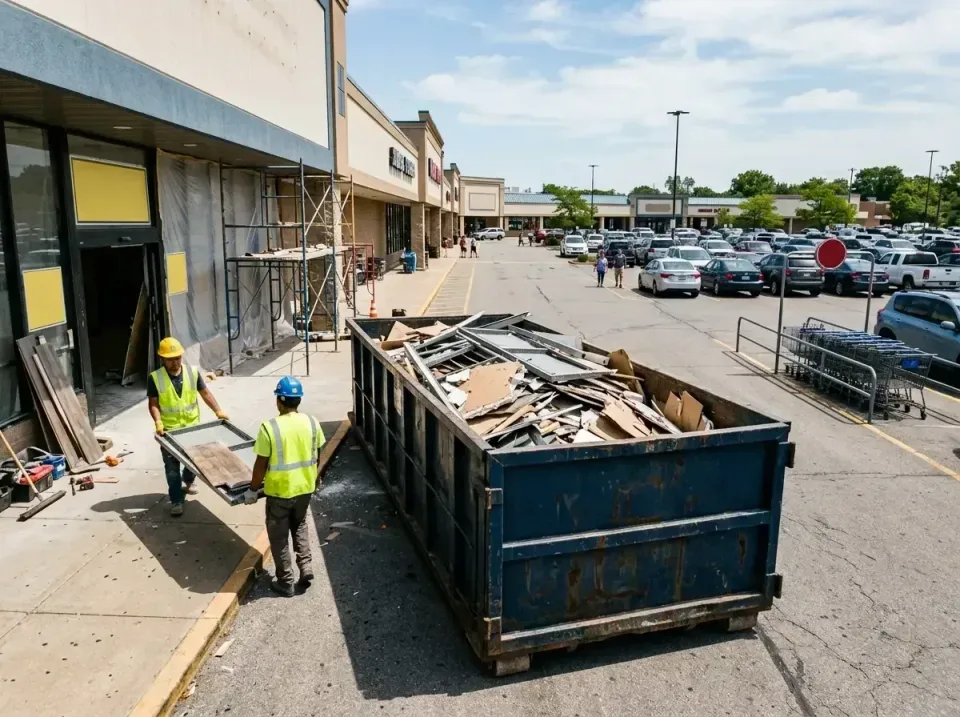 retail-store-renovation-debris-003 — frequently asked questions, Roll-off Dumpster Rentals in Dallas, TX